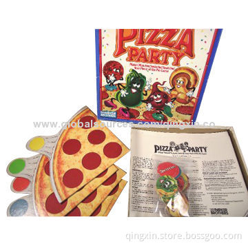 Paper Pizza Game Set in Box, Age6+, PP/UV Lamination
